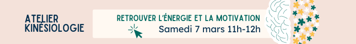 Atelier kinesio pour retrouver l'énergie et la motivation