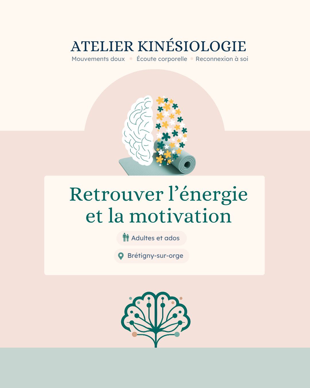 Atelier collectif de kinésiologie à Brétigny-sur-Orge